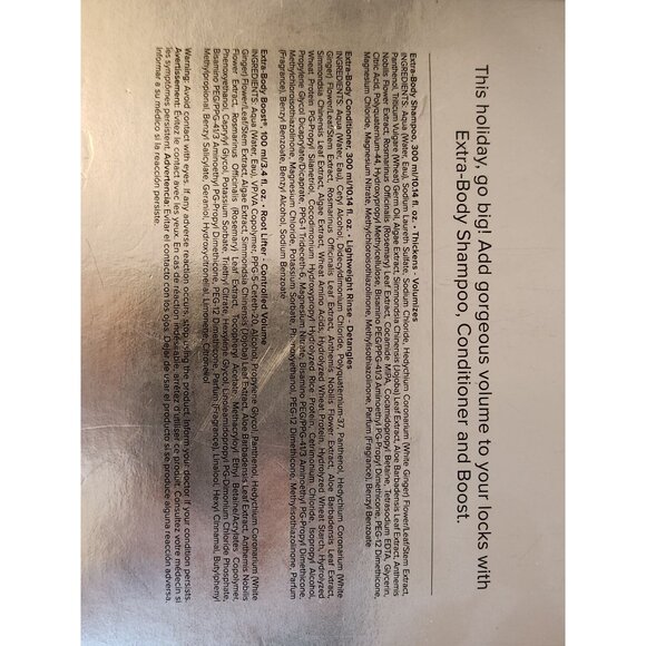 Paul Mitchell Extra-Body Shampoo Conditioner & Daily Boost Holiday Set - Picture 4 of 4